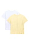 90 Degree By Reflex Echo High-low 2-pack T-shirts In Neutral