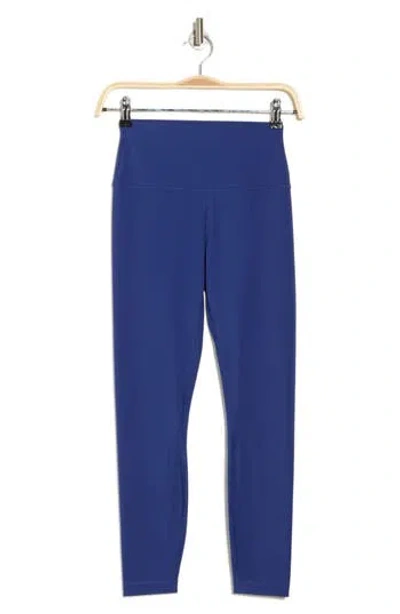 90 Degree By Reflex Everyday Elastic Free Waistband Leggings In Blueprint