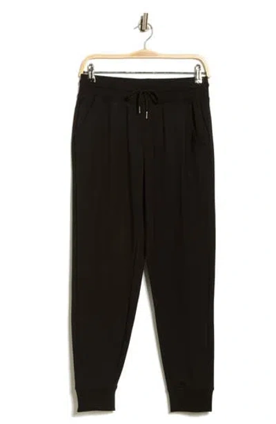 90 Degree By Reflex Everyday French Terry Joggers In Black