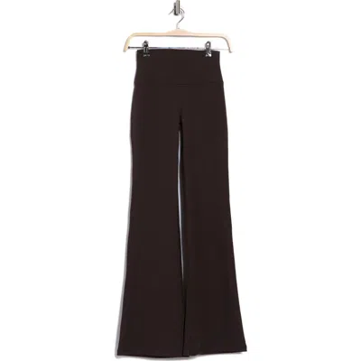 90 Degree By Reflex Felix Lux Rib Everyday High Waist Leggings In Brown