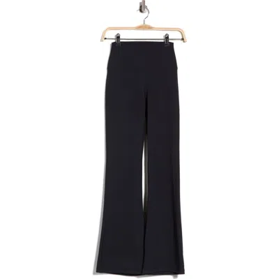 90 Degree By Reflex Felix Rib Everyday Flare Leggings In Black
