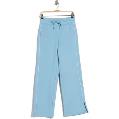 90 Degree By Reflex Finish Line Fleece Sweatpants In Blue