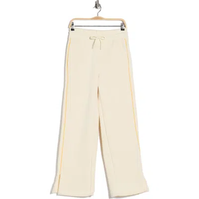90 Degree By Reflex Finish Line Fleece Sweatpants In Neutral