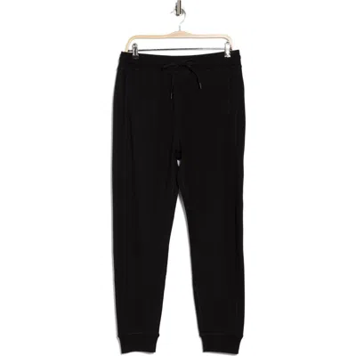 90 Degree By Reflex French Terry Joggers In Black