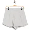 90 Degree By Reflex French Terry Shorts In Gray