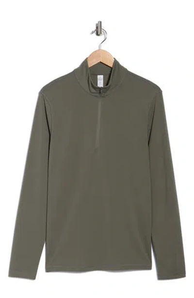 90 Degree By Reflex Half Zip Long Sleeve Top