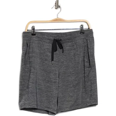 90 Degree By Reflex Heathered Mesh Active Shorts