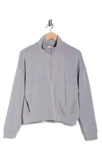 90 Degree By Reflex Highland Softlite Sweatshirt In Gray