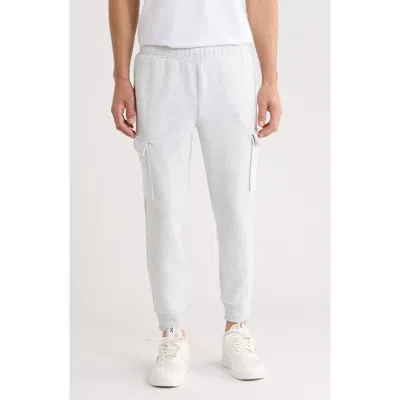 90 Degree By Reflex James Scuba Knit Joggers In White