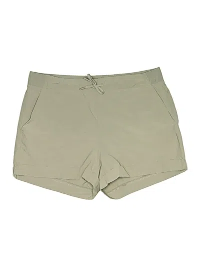 Pre-owned 90 Degree By Reflex Khaki Shorts In Green