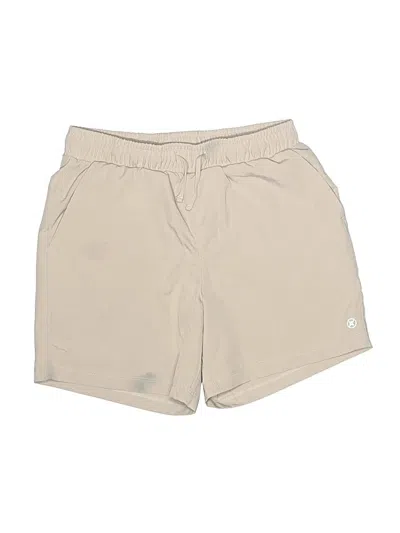 Pre-owned 90 Degree By Reflex Kids' Khaki Shorts In Tan