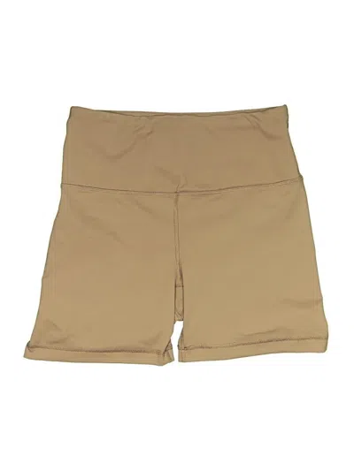 Pre-owned 90 Degree By Reflex Khaki Shorts In Tan