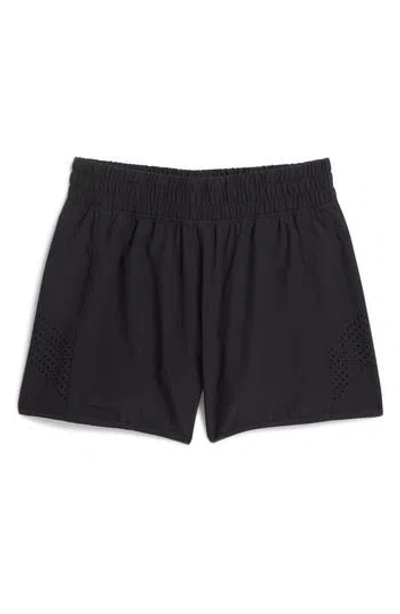 90 Degree By Reflex Kids' 2-in-1 Running Shorts In Black