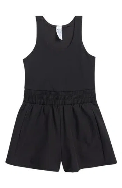 90 Degree By Reflex Kids' Hybrid Romper In Black