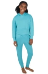 90 Degree By Reflex Kids' Two-piece Scuba Campout Hoodie & Joggers Set In Blue