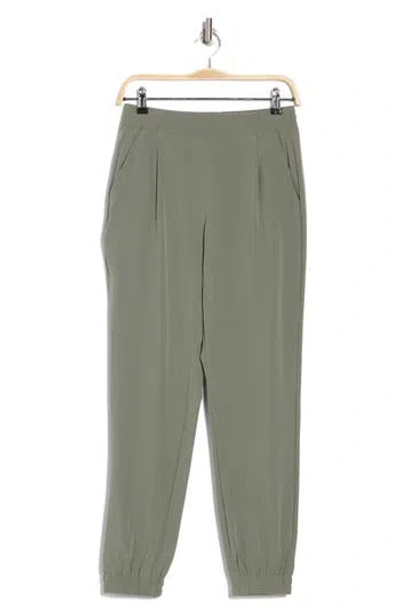 90 Degree By Reflex Lightstreme Beckham Pocket Joggers In Agave Green