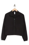 90 Degree By Reflex Lightstreme City Flight Jacket In Black
