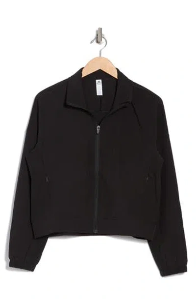 90 Degree By Reflex Lightstreme City Flight Jacket In Black