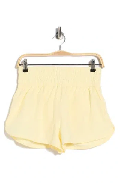 90 Degree By Reflex Lightstreme Commuter Shorts In Yellow