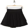 90 Degree By Reflex Lightstreme Perforated Hypersoft Skort In Black
