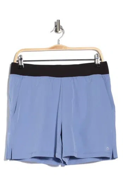 90 Degree By Reflex Lightstreme Torque Performance Shorts In Blue