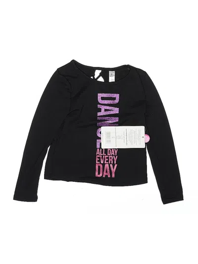 Pre-owned 90 Degree By Reflex Kids' Long Sleeve T-shirt In Black