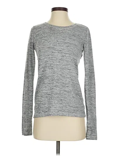 Pre-owned 90 Degree By Reflex Long Sleeve T-shirt In Gray
