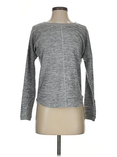 Pre-owned 90 Degree By Reflex Long Sleeve T-shirt In Gray