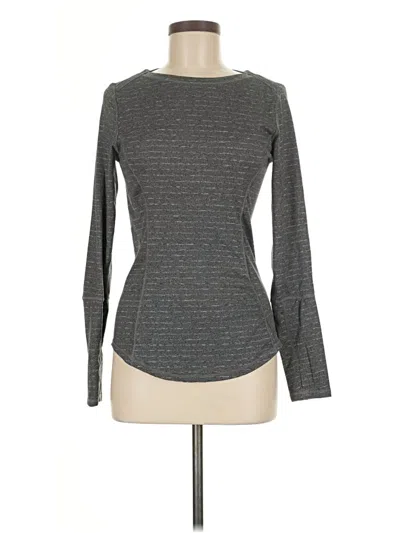 Pre-owned 90 Degree By Reflex Long Sleeve T-shirt In Gray