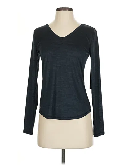 Pre-owned 90 Degree By Reflex Long Sleeve T-shirt In Gray