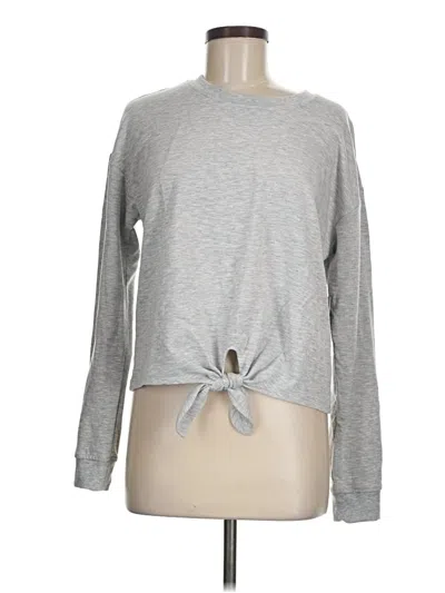 Pre-owned 90 Degree By Reflex Long Sleeve T-shirt In Gray