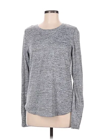 Pre-owned 90 Degree By Reflex Long Sleeve T-shirt In Gray
