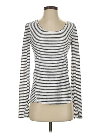 Pre-owned 90 Degree By Reflex Long Sleeve T-shirt In Silver