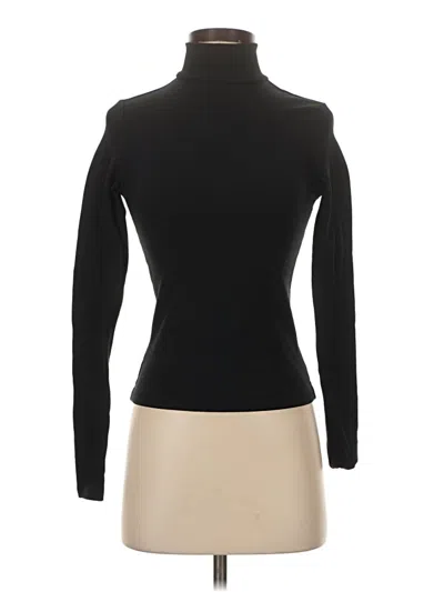 Pre-owned 90 Degree By Reflex Long Sleeve Turtleneck In Black