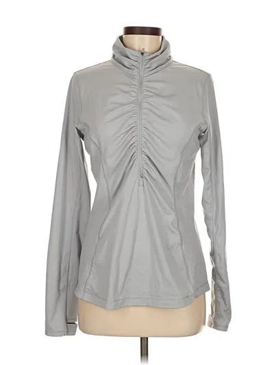 Pre-owned 90 Degree By Reflex Long Sleeve Turtleneck In Gray
