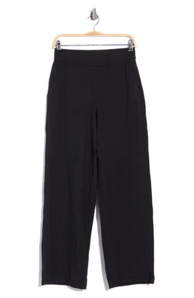 90 Degree By Reflex Lux Koda Straight Leg Pants In Black