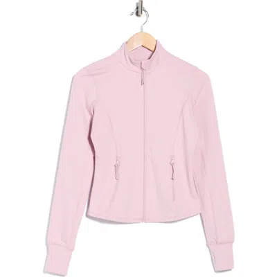 90 Degree By Reflex Lux Odessa Full Zip Performance Jacket In Pink