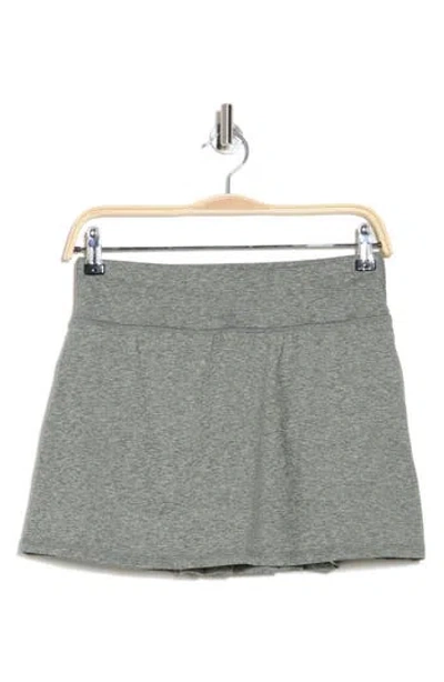 90 Degree By Reflex Lux Pleated Skort In Agave Green