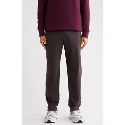 90 Degree By Reflex Lux Tenk Classic Fit Trousers In Chocolate Torte