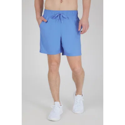 90 Degree By Reflex Madras Power 7-inch Shorts In Blue