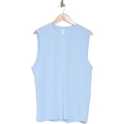 90 Degree By Reflex Marathon Crewneck Muscle Tank In Windsurfer