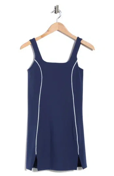 90 Degree By Reflex Marilyn Interlock Dress In Blue