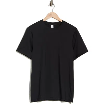 90 Degree By Reflex Mesh Oliver Performance T-shirt In Black
