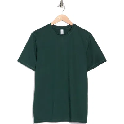 90 Degree By Reflex Mesh Oliver Performance T-shirt In Green