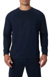 90 Degree By Reflex Mini Zurry Reunion Crewneck Sweatshirt In Blue