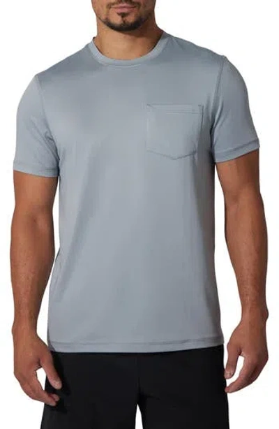 90 Degree By Reflex Nomad Knit Pocket T-shirt In Multi