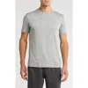 90 Degree By Reflex Nomad Mesh Short Sleeve T-shirt In Heather Mulled Basil