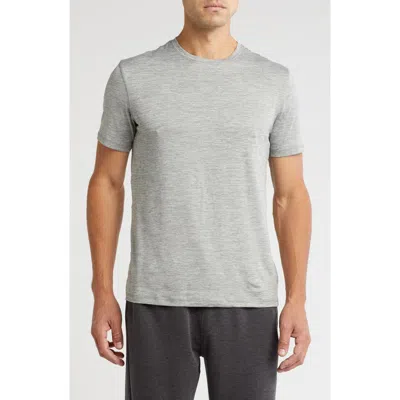 90 Degree By Reflex Nomad Mesh Short Sleeve T-shirt In Heather Mulled Basil