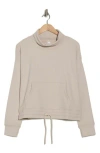 90 Degree By Reflex Ottoman Pullover Sweatshirt In Nacreous Cloud