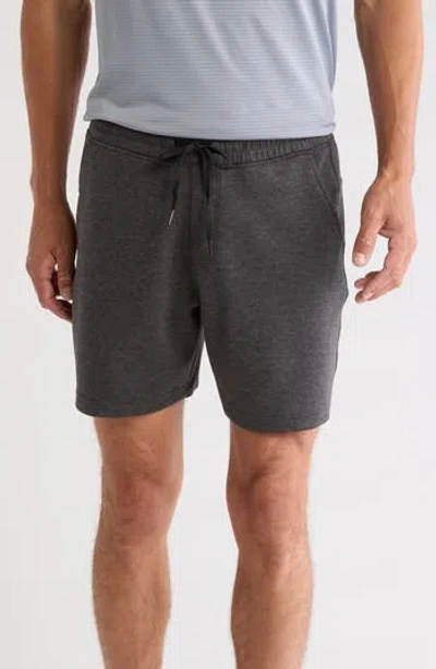 90 Degree By Reflex Out Of Bounds Scuba Shorts In Heather Charcoal